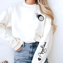 Personalized Volleyball Cute Sweatshirt