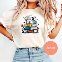 Read More Books Bibliophile and Educator T-Shirt