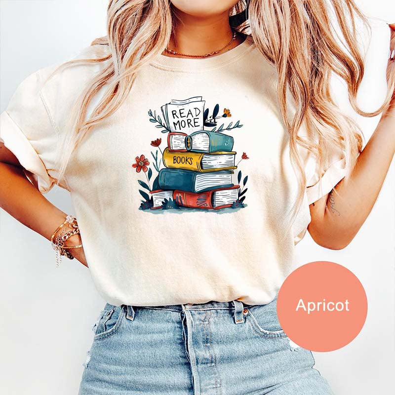 Read More Books Bibliophile and Educator T-Shirt