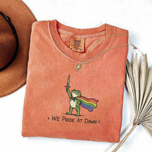 We Ride At Dawn Frog T-Shirt