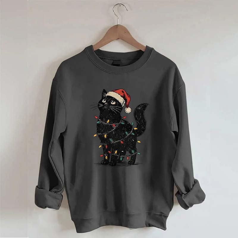 Cat Christmas Sweatshirt