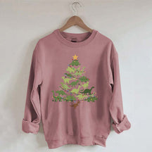 Dinosaurs Christmas Tree Sweatshirt
