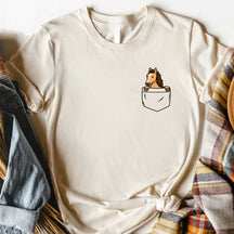 Horse Pocket Lover T-Shirt