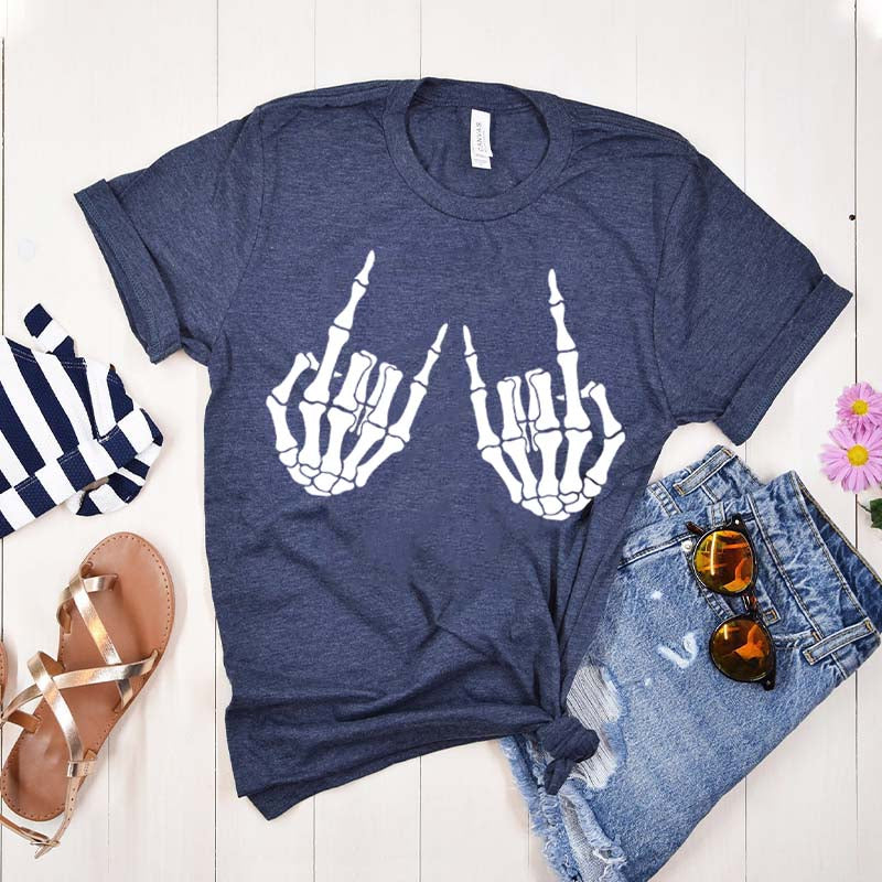 Skeleton Hand Rock and Roll T-Shirt