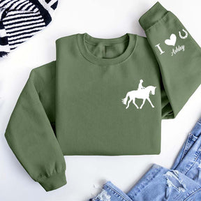 Personalized Horse Gifts Sweatshirt
