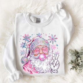 Retro Santa Bubblegum Sweatshirt