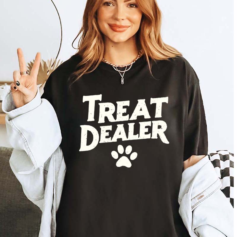 Funny Dog Lover Treat Dealer T-Shirt