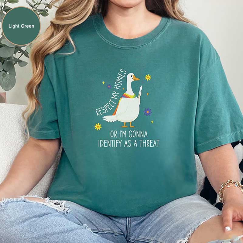 Silly Goose Ally Pride Queer Rights T-Shirt