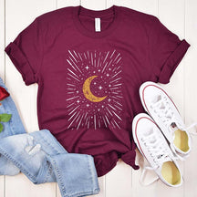 Comfort Colors Boho Moon Celestial T-Shirt