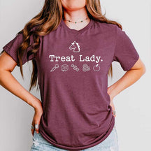 Treat Lady Horse Show Mom T-Shirt