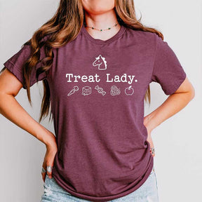 Treat Lady Horse Show Mom T-Shirt