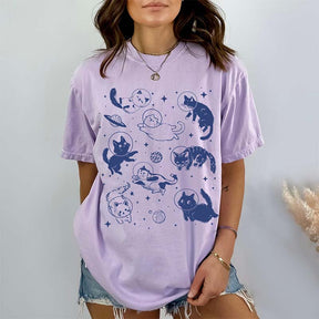 Funny Cats in Space T-Shirt