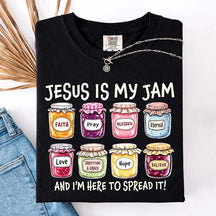 Funny Jesus Is My Jam Religous T-Shirt