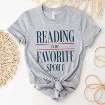 Reading is My Favorite Sport Comfort Colors T-Shirt