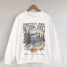 90s National Parks Granola Girl Sweatshirt