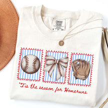 Tis the Season for Homeruns Baseball Mama T-Shirt