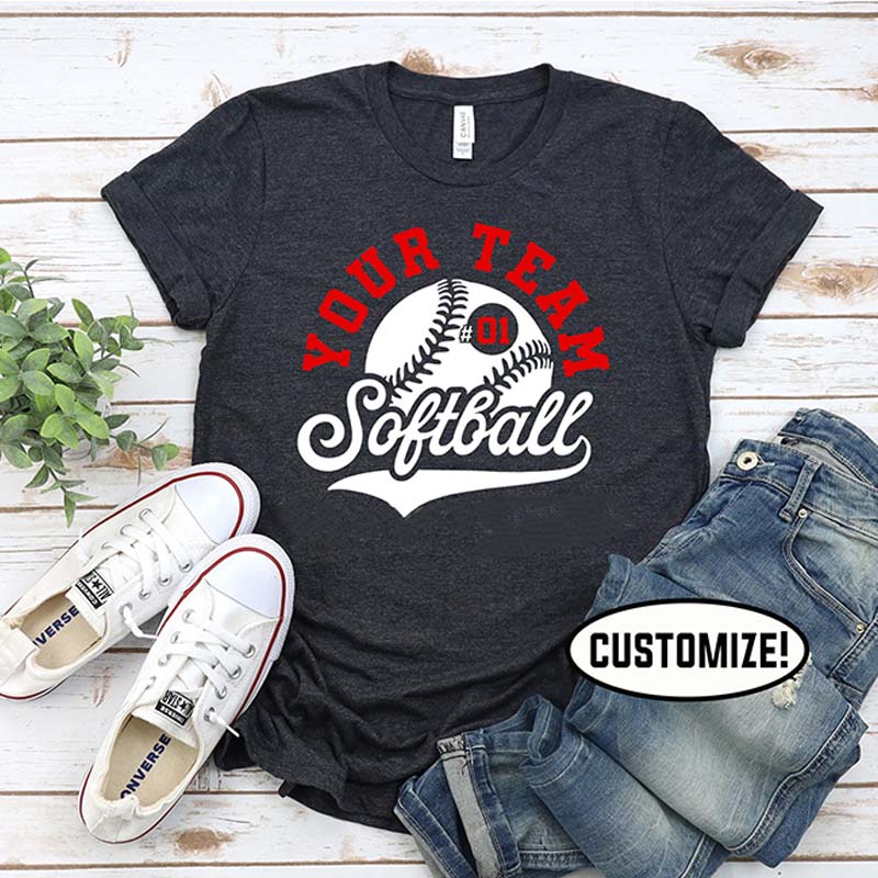 Custom Softball T-Shirt