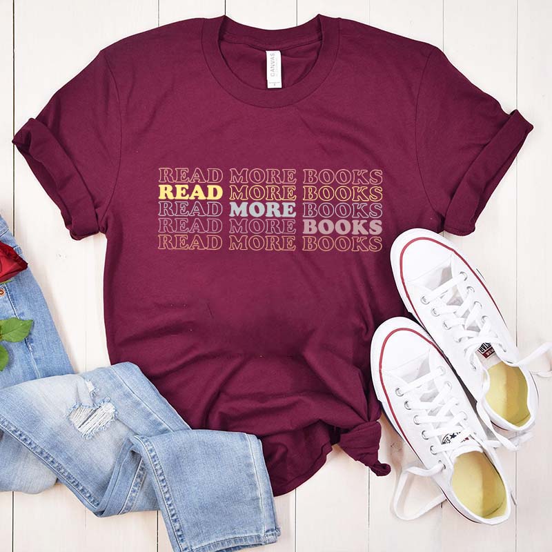 Cute Librarian Read More Books T-Shirt
