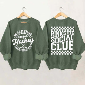 Weekends Are For Hockey Sweatshirt