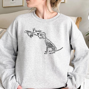 Dog Boop Mom Halloween Sweatshirt