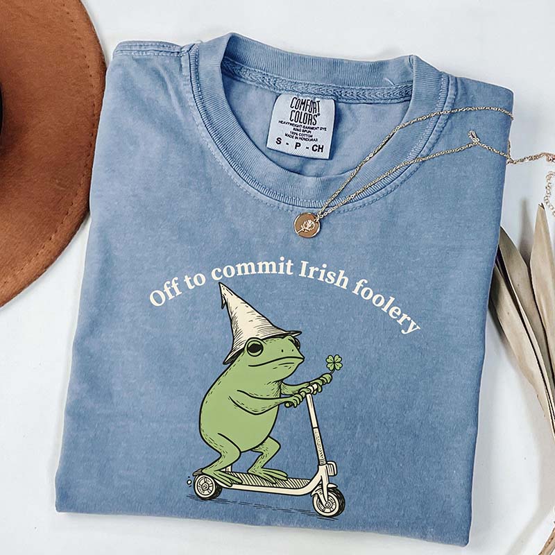 St Patricks Day Frog T-Shirt