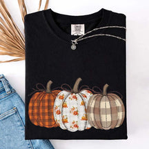 Autumn Fall Pumpkins Retro T-Shirt