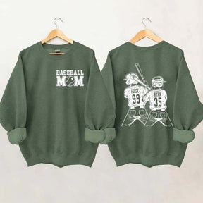 Customized Baseball Mom Sweatshirt