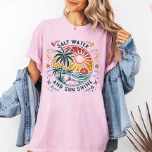 Comfort Colors Salt Water And Sun Shine T-Shirt