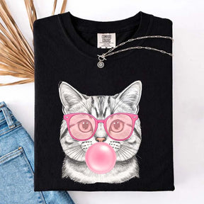 Bubble Gum Kitten Vintage Style T-Shirt
