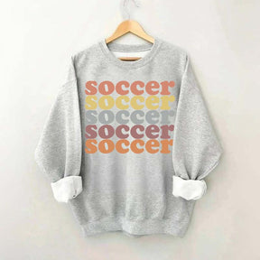 Soccer Repeat Funny Sweatshirt