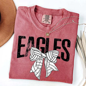 Custom Volleyball Bow T-Shirt