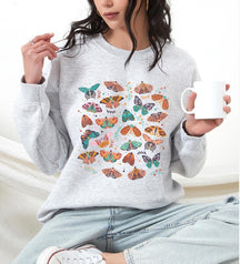 Sweat-shirt unisexe Boho Butterfly