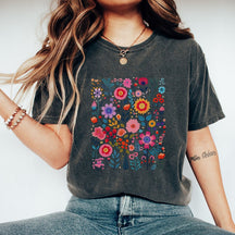 Pull mignon de fleur sauvage Sweat floral de la Saint-Valentin