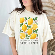 Retro Lemon Inspirational Refreshing T-Shirt