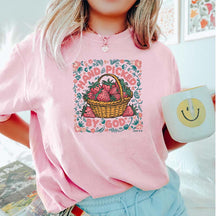 Hand-Picked by God Retro Strawberry T-Shirt