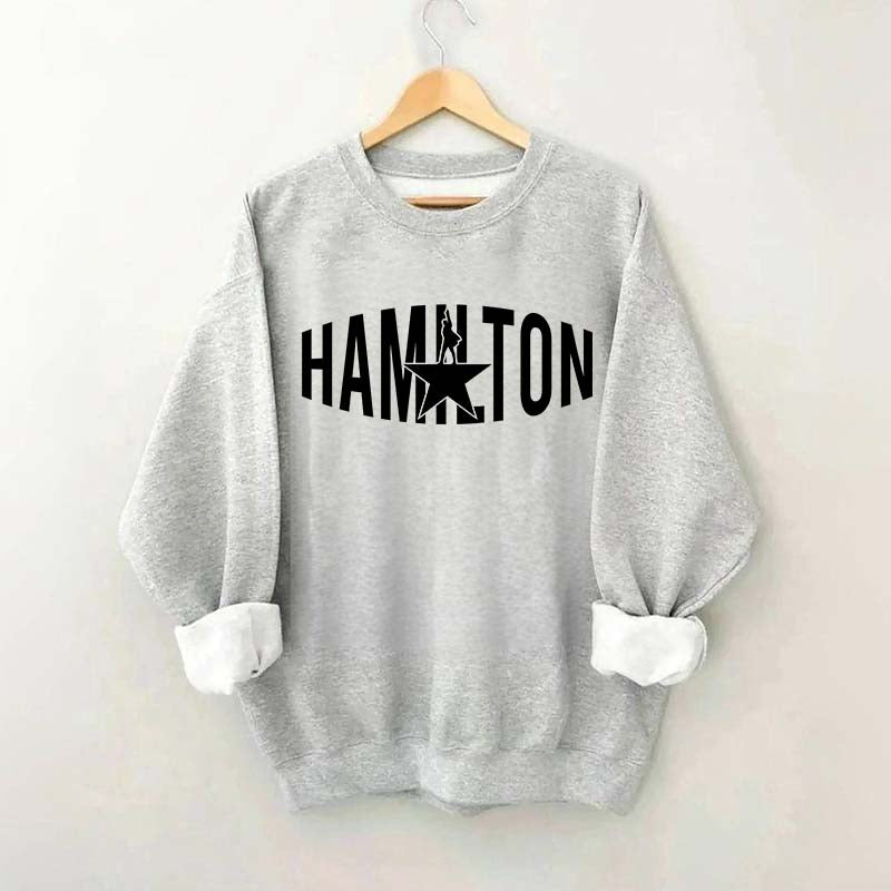 Broadway Vintage Hamilton Musical Sweatshirt