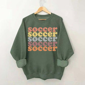 Soccer Repeat Funny Sweatshirt