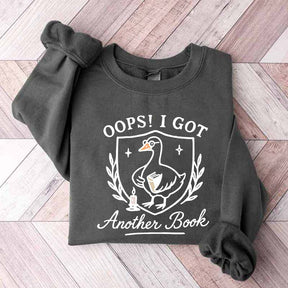 Cute Oops I Got Another Book Sweatshirt