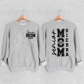 Custom Graduation Senior Mom 2027 Sweatshirt