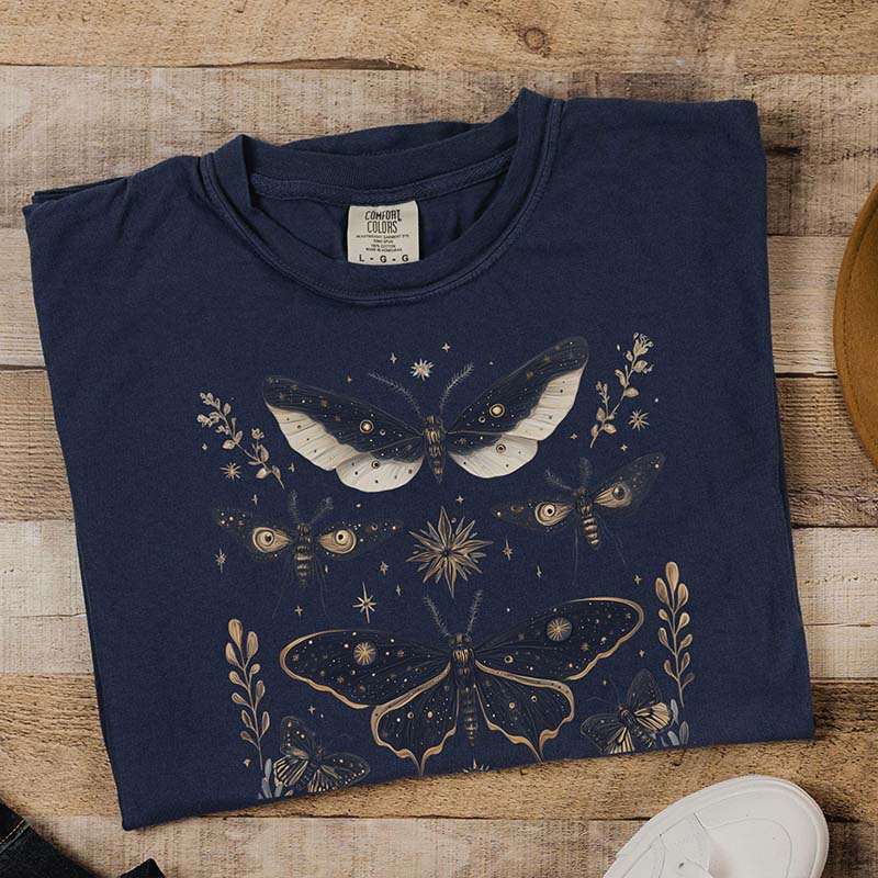 Mystical Moth Butterfly Nature Lover T-Shirt