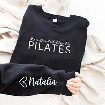 Personalized Pilates Mom Sweatshirt