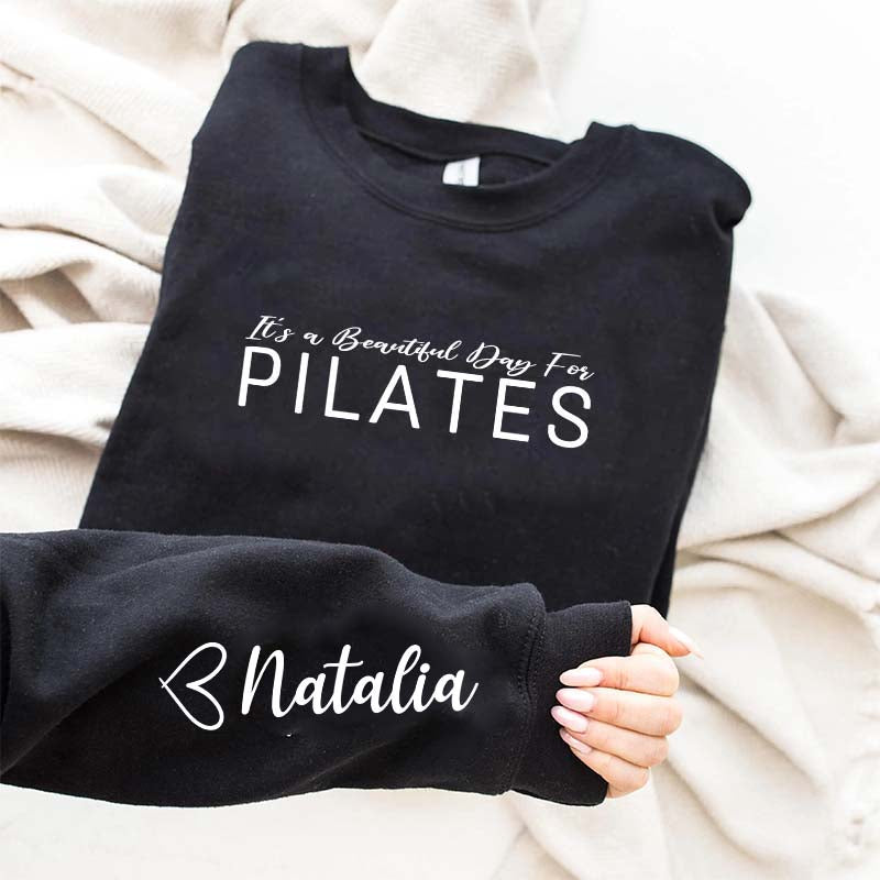 Personalized Pilates Mom Sweatshirt
