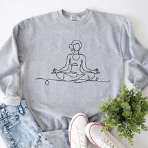 Yoga Good Vibes Sweatshirt