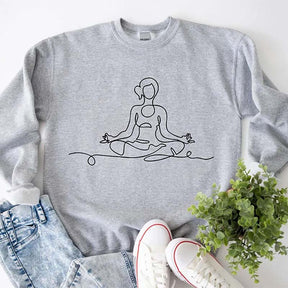 Yoga Good Vibes Sweatshirt