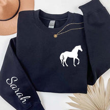 Personalized Equestrian Sweatshirt