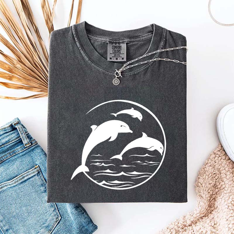 Dolphin Summer Sea Mammal T-Shirt