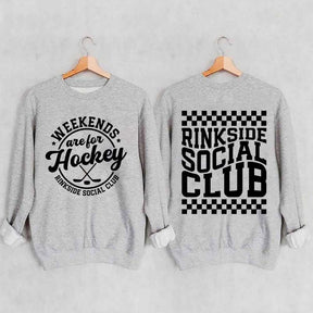 Weekends Are For Hockey Sweatshirt