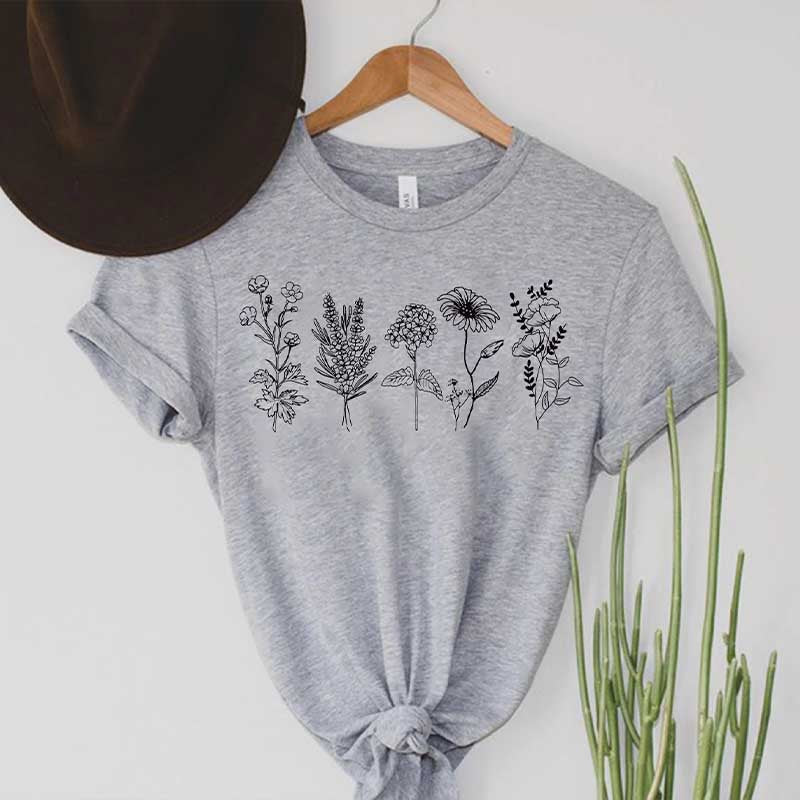 Ladies Best Friend Botanical T-Shirt