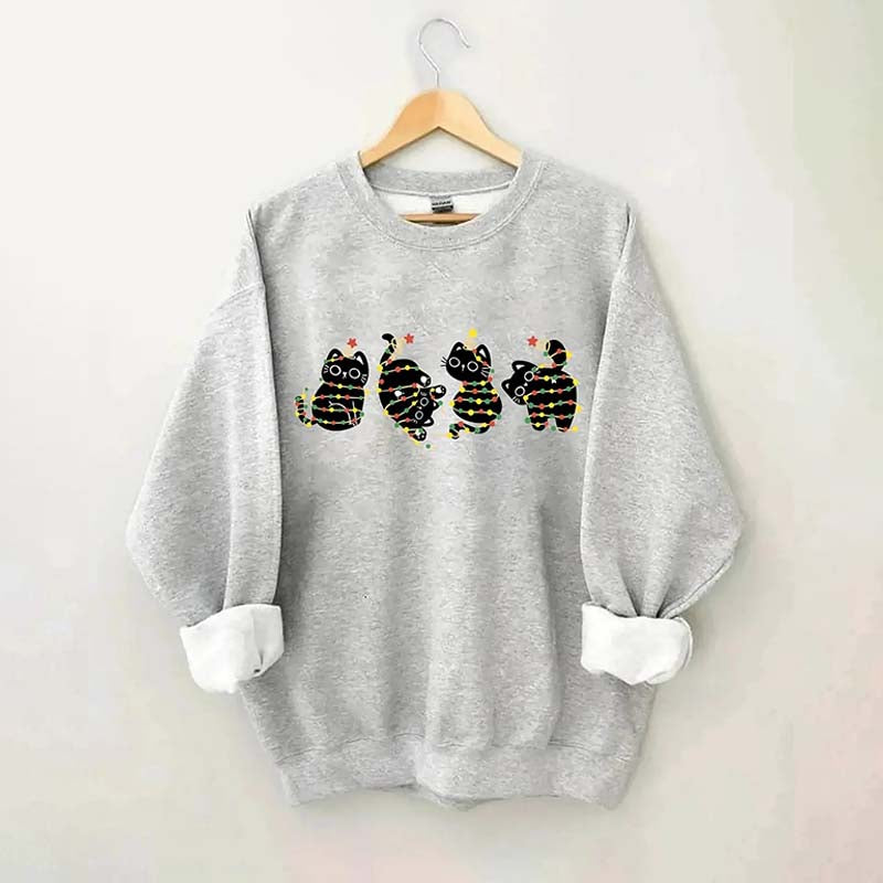 Meowy Christmas Sweatshirt