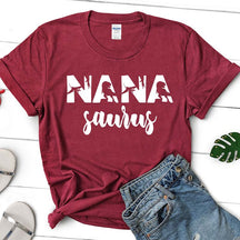 Dinosaur Nana Saurus T-Shirt